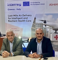 Ξεκίνησε το ευρωπαϊκό έργο «Air4health» για παράδοση φαρμάκων με 'drones' στην Περιφέρεια - Φ. Ζαΐμης: «Πιλοτικό έργο ζωτικής σημασίας για όλη την χώρα σε απομακρυσμένες κοινότητες»