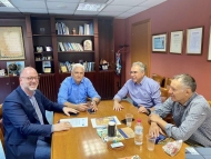 Τελετή παράδοσης - παραλαβής των κλειδιών του πρώην σχολείου και της οικίας Γεωργίου Παπανδρέου στο Καλέντζι Ερυμάνθου