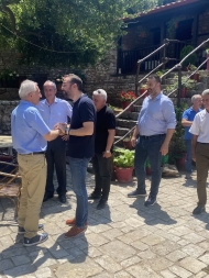 Ο Περιφερειάρχης Νεκτάριος Φαρμάκης σε έργα συντήρησης και αποκατάστασης οδικού δικτύου στην Π.Ε. Αιτωλοακαρνανίας