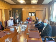 Επίσκεψη και συνάντηση εργασίας του Περιφερειάρχη Δυτικής Ελλάδας, Νεκτάριου Φαρμάκη στην Πρυτανεία του Πανεπιστημίου Πατρών