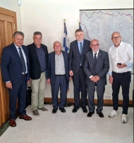 Συνάντηση των Αντιπεριφερειαρχών, Π. Σακελλαρόπουλου και Αθλητισμού, Π. Αντωνόπουλου με τον Πρέσβη της Βοσνίας και Ερζεγοβίνης , Ντράγκαν Βούκοβιτς