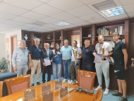 Οι Αντιπεριφερειάρχες Φ. Ζαΐμης, Αθλητισμού Π. Αντωνόπουλος και Τουρισμού Π. Σακελλαρόπουλος τίμησαν τους Πατρινούς πρωταθλητές του Ταεκβοντό