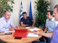 Σύσκεψη του Γ. Αγγελόπουλου με τον Α. Πατώκο για την πορεία συνεργασίας της Περιφέρειας με το ΚΕΠΕ