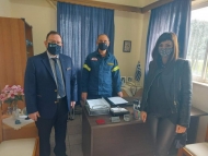 Επισκέψεις στα Σώματα Ασφαλείας της Ηλείας