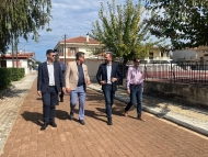 Επίσκεψη του Περιφερειάρχη σε έργα ανάπλασης στον Δήμο Ανδραβίδας Κυλλήνης