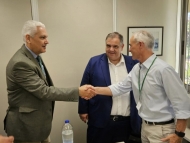 Περιοδεία υφυπουργού εργασίας Β. Σπανάκη με Φωκίων Ζαΐμη στην Πάτρα