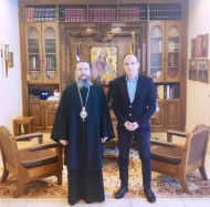 Με τον Μητροπολίτη Αιτωλίας και Ακαρνανίας, κ. Δαμασκηνό συναντήθηκε ο Αντιπεριφερειάρχης, Λάμπρος Δημητρογιάννης