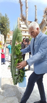 Ο Αντιπεριφερειάρχης Π.Ε Αχαΐας, Φωκίων Ζαΐμης τίμησε τη μνήμη του Οδυσσέα Ανδρούτσου