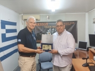 Σύγχρονο πομποδέκτη – δωρεά της Π.Ε. Αχαΐας παρέδωσε στους Ραδιοερασιτέχνες ο Αντιπεριφερειάρχης Φ. Ζαΐμης