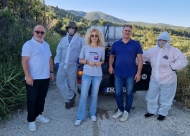 Ο Π. Σακελλαρόπουλος παρών στους δολωματικούς ψεκασμούς δακοκτονίας στην ΠΕ Αχαΐας