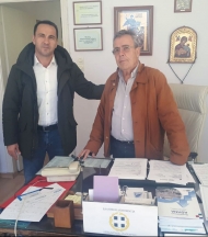 Συναντήσεις του Αντιπεριφερειάρχη Αγροτικής Ανάπτυξης Κ. Μητρόπουλου με τους Δημάρχους Ανδρίτσαινας – Κρεστένων και Ζαχάρως