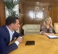 Συνάντηση της Αντιπεριφερειάρχη Δημόσιας Υγείας, Άννας Μαστοράκου με τον Υπουργό Υγείας, Άδωνι Γεωργιάδη