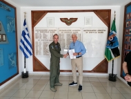 Παράδοση Drone και στην Πολεμική Αεροπορία - 117 ΠΜ από τον Αντιπεριφερειάρχη Φ. Ζαΐμη