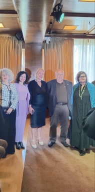 Σε ενημερωτική εκδήλωση, στο Πανεπιστήμιο Πατρών, για την εξέλιξη των γυναικών μελών ΔΕΠ η Αμαλία Βούλγαρη