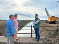 Καθαρισμοί αποστραγγιστικών τάφρων ΓΟΕΒ - Επισκέψεις/ενημέρωση Β. Γιαννόπουλου