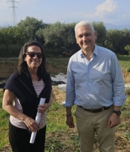 Φ. Ζαΐμης: «Στηρίζουμε το έργο των αρχαιολόγων για την ανάδειξη σπουδαίων ευρημάτων» - Επίσκεψη στο Ιερό του Ελικώνιου Ποσειδώνα στα Νικολέικα