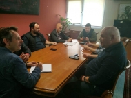 Συνάντηση Χ. Μπονάνου με εκπροσώπους κομμάτων για τοποθέτηση διαφηµιστικών πινακίδων