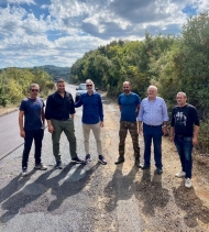 Σε εξέλιξη οι εργασίες στο επαρχιακό δίκτυο και στο τμήμα Παπαδάτου - Κατούνας