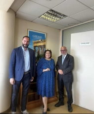 Συνάντηση συνεργασίας της Περιφέρειας Δυτικής Ελλάδας με την Πρόεδρο του ΕΟΤ Αγγελική Βαρελά