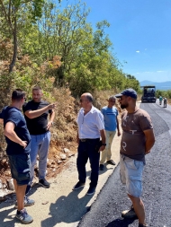 Προχωρούν οι εργασίες για την αποκατάσταση της πρόσβασης στην Ιερά Μονή Κοιμήσεως της Θεοτόκου στο Λιγοβίτσι Ξηρομέρου