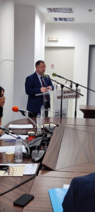 Η τοποθέτηση του Αντιπεριφερειάρχη Π.Ε. Ηλείας στην ημερίδα για την κατασκευή του οδικού άξονα «Λεύκτρο - Μεγαλόπολη - Αρχαία Ολυμπία» -  Ν. Κοροβέσης: «Θα στηρίξουμε με όλες μας τις δυνάμεις αυτό το εμβληματικό εγχείρημα»