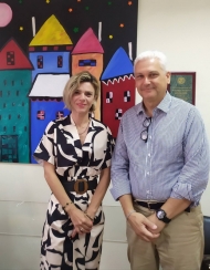 Επίσκεψη Αντιπεριφερειάρχη Φ. Ζαΐμη στο Καραμανδάνειο: «Θα συμβάλλουμε στην αξιοποίηση κτιρίου για τους μικρούς ασθενείς μας»